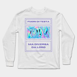 Copy of Zitti e buoni Maneskin bianco Long Sleeve T-Shirt